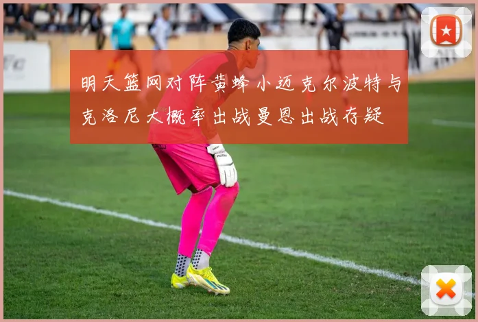 明天篮网对阵黄蜂小迈克尔波特与克洛尼大概率出战曼恩出战存疑